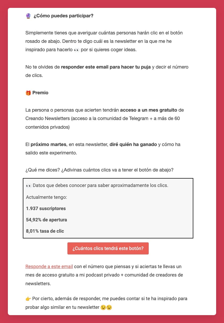 Captura de cómo lo expliqué